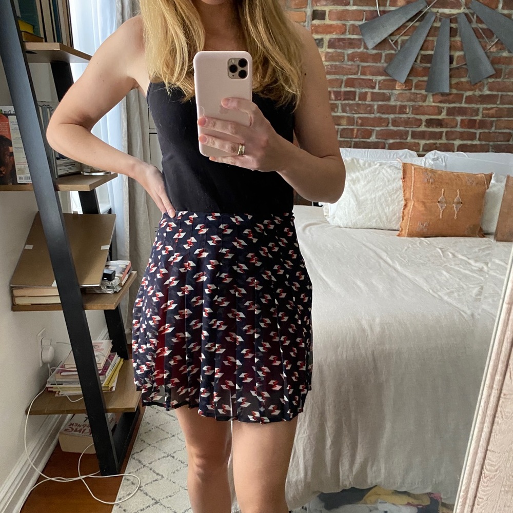 Urban Outfitters Pleated Mini Skirt